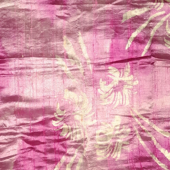 Elegant long Scarf- Silk Crepe Fabric - Picture 4 of 4